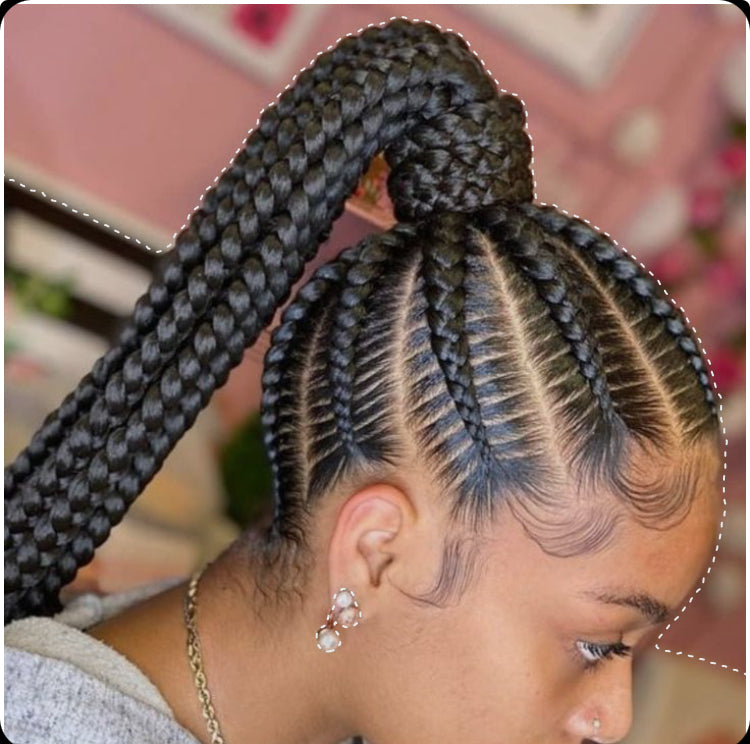 Stitch ponytail
