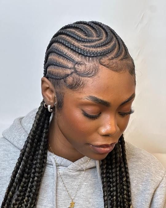 Cornrow design