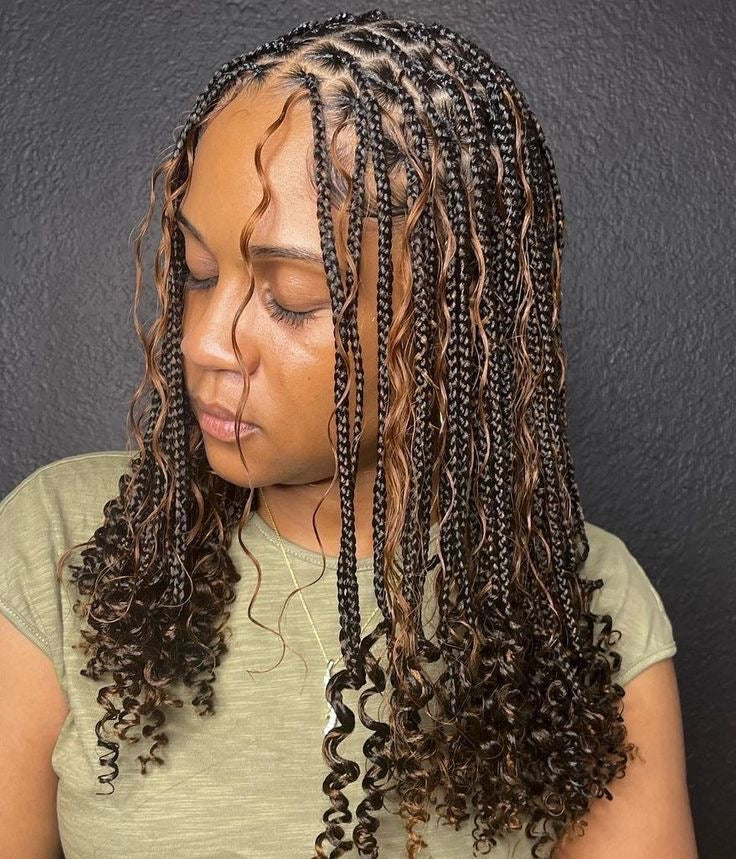 Boho(WE DO NOT PROVIDE HUMAN HAIR)